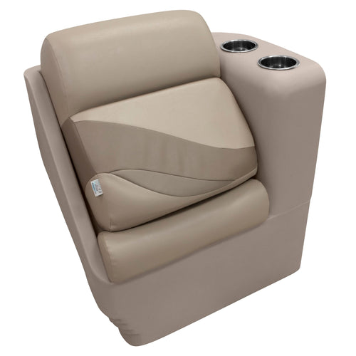 Wise Premier Series BM13006R-1749 Pontoon Right Lean Back Recliner, Mocha Java/Café/Mushroom