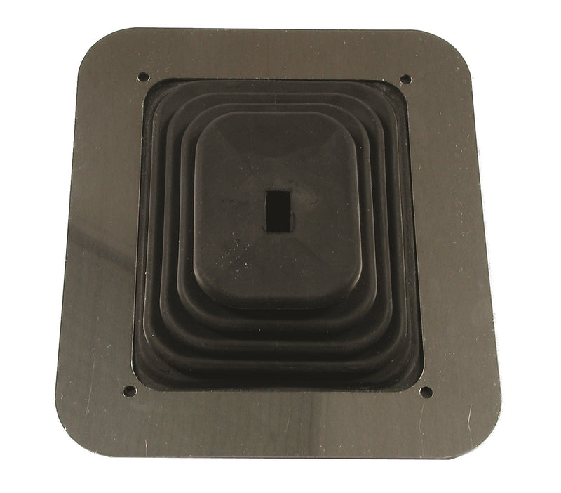 Large Square Shifter Boot Mr Gasket 1652