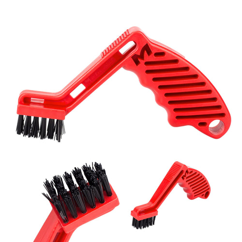 Maxshine Foam Pad Conditioning Brush Car Detailing - Wool Buffing Pad and Polishing Pad Cleaner - Red