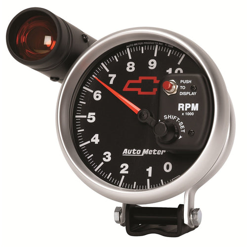 Auto Meter 5" 10000 RPM Shift-Lite Tachometer Gauge GM Performance Parts 3699-00406