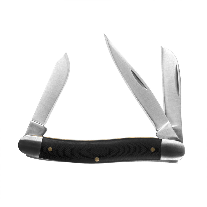 Brandywine Kershaw Slip Joint Knife Black G-10 (2.6" Satin) 4382