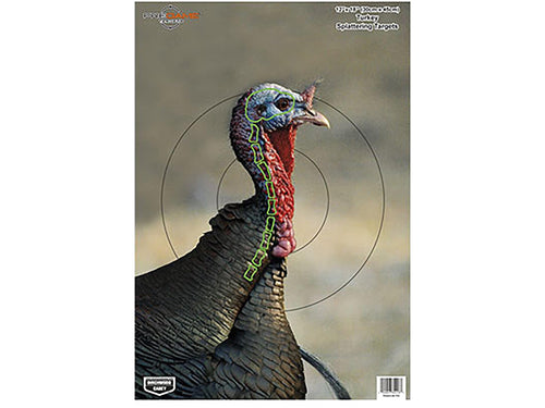 Birchwood Casey Shooting Target Pre Game Turkey Target 12 x 18, 8-Pack 35403