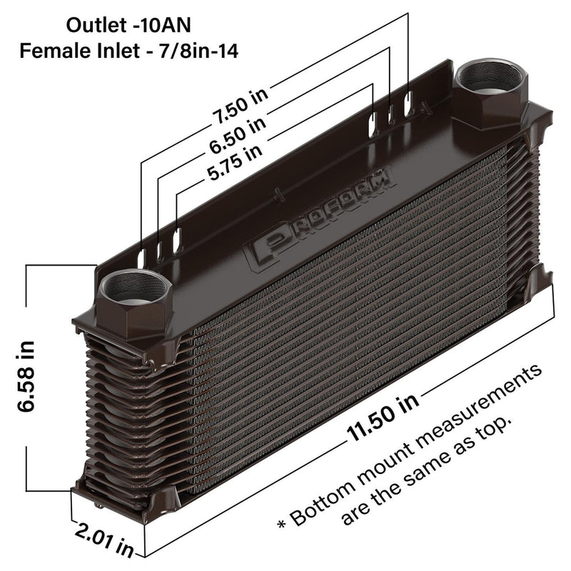 69570-16 - Proform - Universal Oil Cooler 16 Row