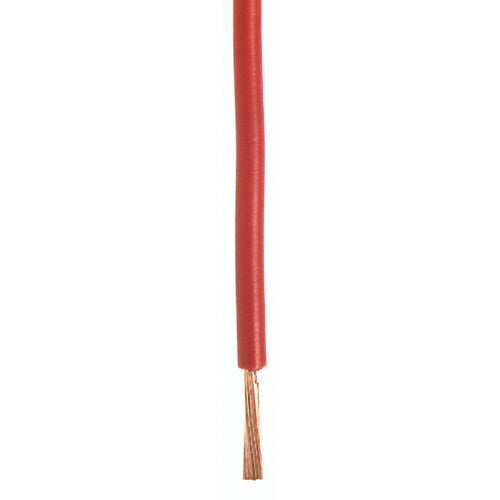 Plastic Primary Wire Wirthco 81066 Single Conductor - 12 Gauge, 100', Red