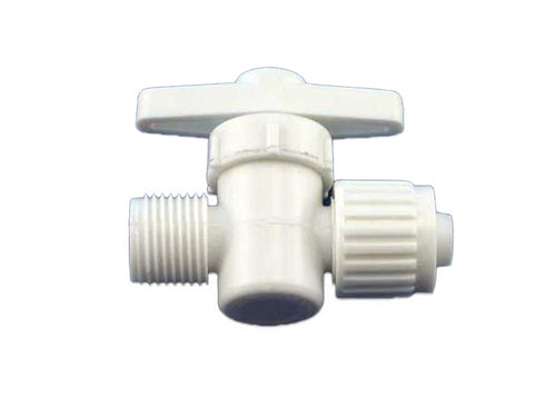 Plastic Flair-It Straight Stop Valve, 0.5" Size 16889