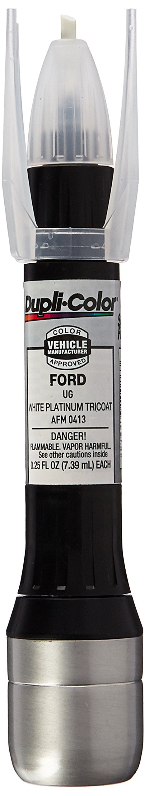 Dupli-Color Scratch Fix EAFM04130 All-In-1 Exact-Match Automotive Touch-Up Paint – Ford White Platinum Tricoat – 0.25 oz. Paint Pen