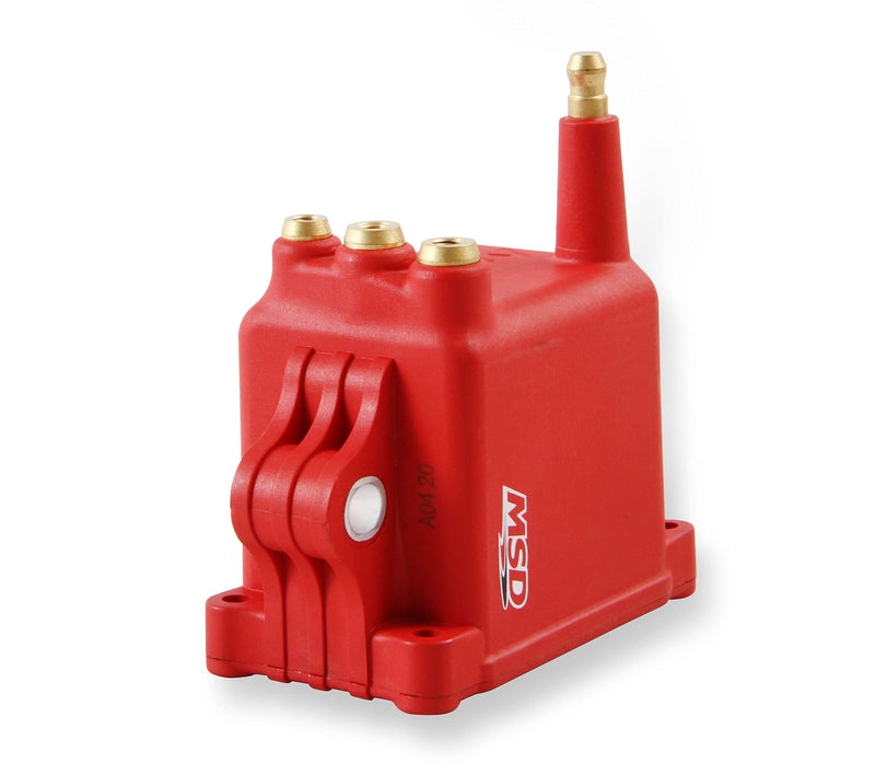 High Output MSD 8280 Ignition Coil for Pro CDI 600, Individual, Red