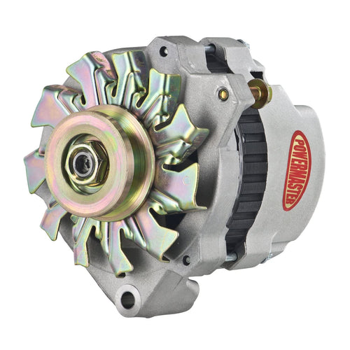 Alt GM CS130 Powermaster Natural 140A 1V Pulley Offset Right MTG 1-Wire or OE Hookup