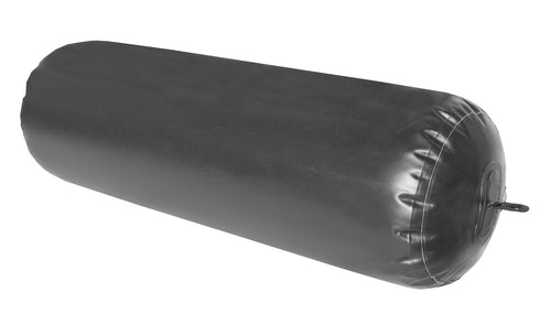 Inflatable Super Duty Yacht Fenders, Black (18" D x 58" L)