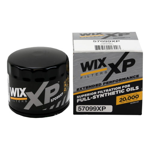 WIX XP Oil Filter Replacement 57099XP, Built for Synthetic Oil - Compatible With Chev/GMC Trks + Vans w/ 7.4L, 8.1L (99-12)