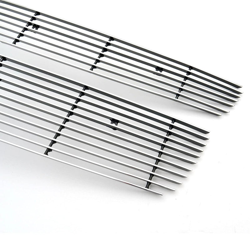 T-Rex Grilles Billet Grille, 2015-2020 Suburban, Tahoe LT, LTZ Polished, 2 Pc, Overlay - PN #21055