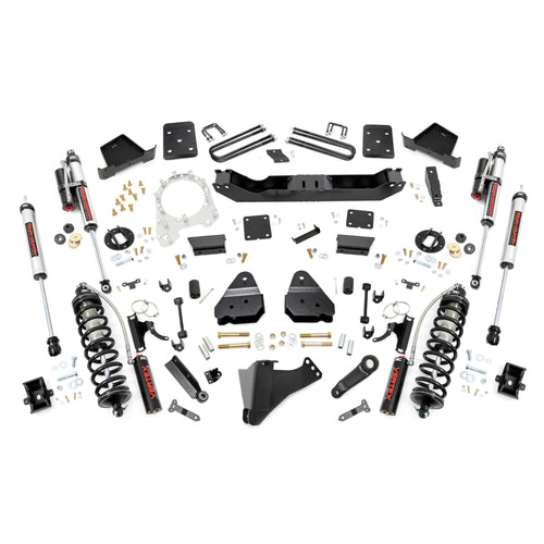 6" Rough Country Coilover Lift Kit for 17-22 Ford Super Duty | Diesel - 51357