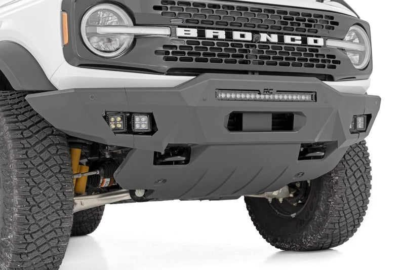Rough Country Full Width LED Front Bumper for 2021-2024 Ford Bronco - 51075