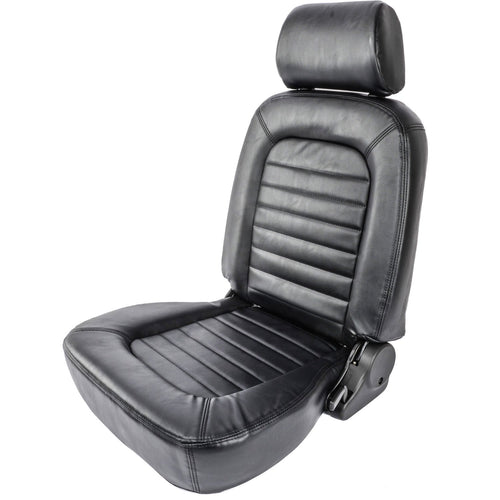 Scat (80150051L Black Vinyl, Left Crankshafts Seat
