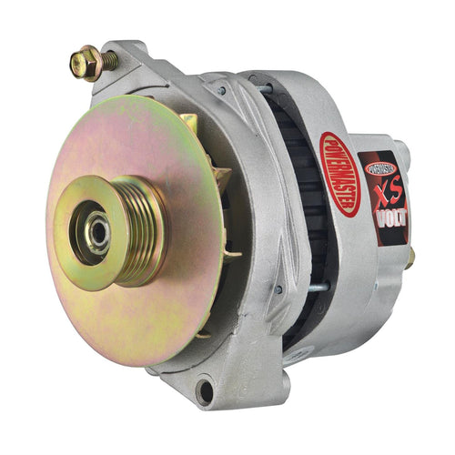 Alt GM CS144 Powermaster Natural 200A XS Volt™ 6 grv Pulley/Baffle Str MTG Unthreaded MTG Ear