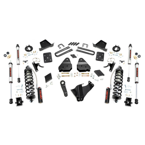 6" Rough Country Coilover Conversion Lift Kit for 15-16 Ford Super Duty - 54958