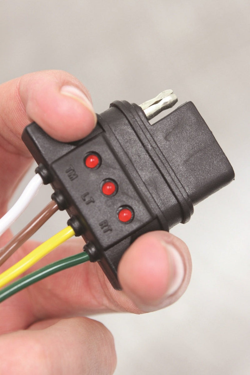 LED 4-Wire Flat Hopkins Towing Solutions 48055