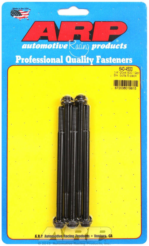 Black ARP (640-4500) Oxide Bolt
