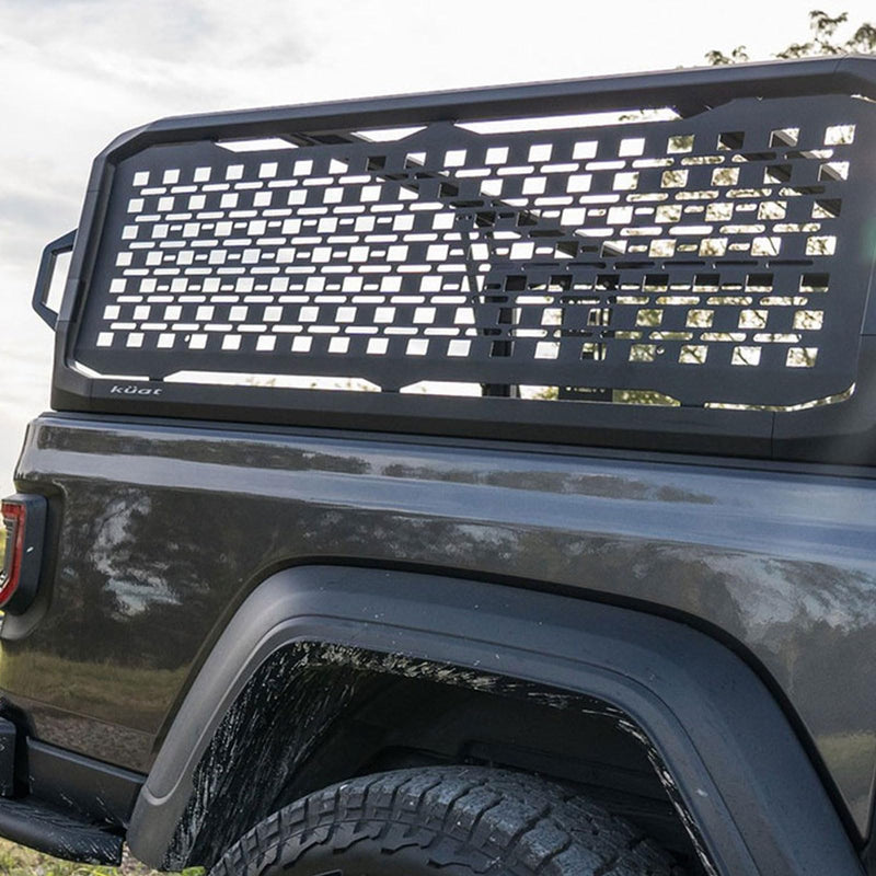 KUAT Full Height Ibex Durable Versatile Aluminum Powder Coated Molle Panel for Additional Accessories | Mounting Hardware Included | AIXMBMS for IBEXA1