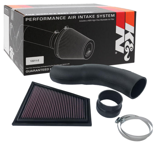 Cold Air Intake System K&N: High-Flow Air-Filter, Increase Performance & Horsepower: Compatible with 2011-2017 BMW 520i; 2011-2017 BMW 528i; 2013-2017 BMW 528i GT; 2011-2017 BMW 528i xDrive, 57-0691
