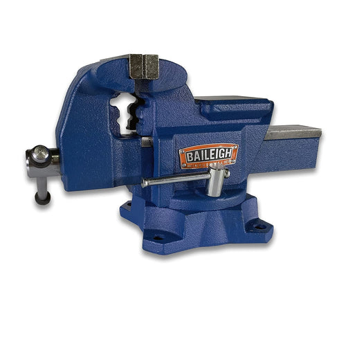 Baileigh Bench Industrial Vise, 4-1/2" Jaw Width, 5" Max Opening (BV-4I)