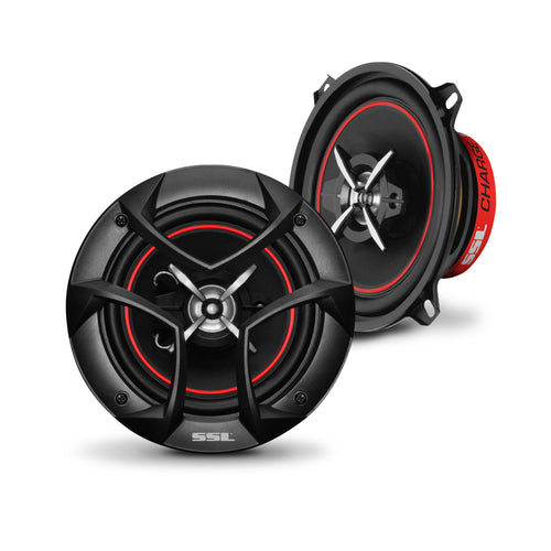 Sound Storm Laboratories Charge Series 5.25 Inch Car Speakers Door - 250 Watts (per Pair), Coaxial, 3 Way, Full Range Audio, Bocinas para Carro
