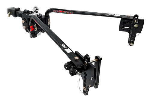 Eaz-Lift Camco ReCurve R6 600lb Camper/RV Weight Distribution Hitch - Features Premium Adaptive Sway Control & Includes 2" Hitch Ball w/8,000lb Max Rating - 800lb Max Tongue Weight Rating (48779)