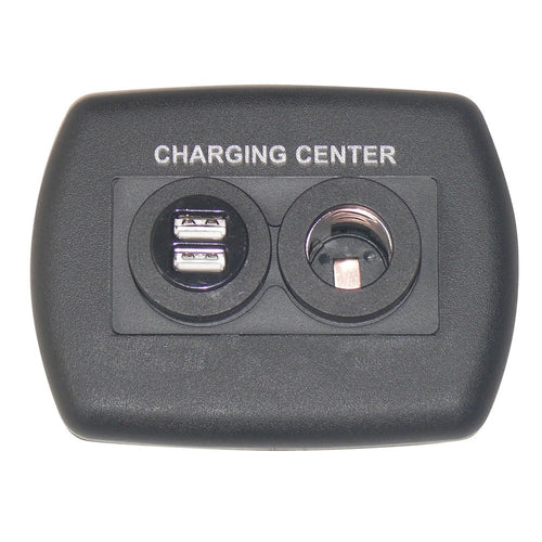 Diamond Group Eurostyle DG61023VP USB/12V Charging Center (Black)