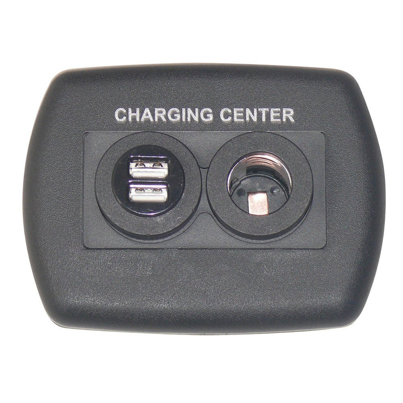Diamond Group Eurostyle DG61023VP USB/12V Charging Center (Black)