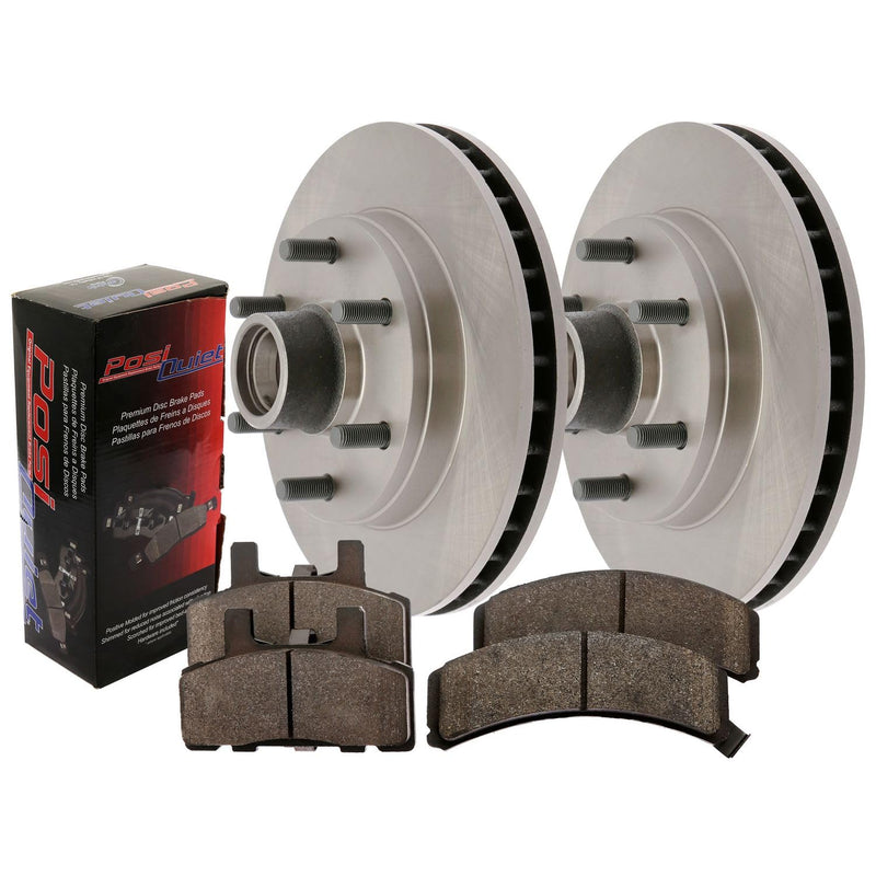 Posi Quiet Brake Pads Centric 907.65033 with C Tek Brake Rotors