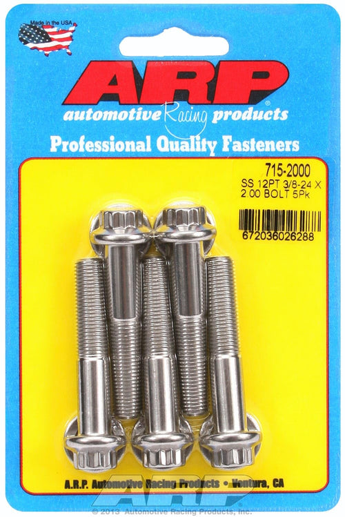 Hex Bolt ARP (715-2000), Stainless Steel