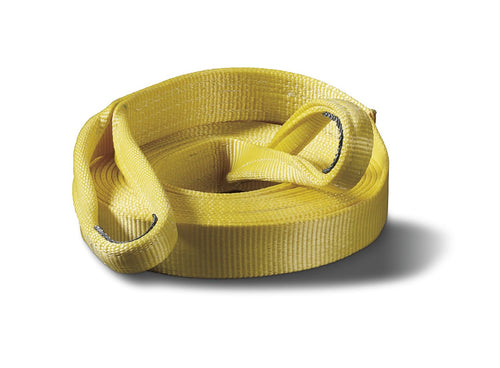 Nylon Webbing WARN 88897 Winch Tree Trunk Protector Rigging Strap, 7.2 Ton (14,400 lb) Capacity, 2" Width x 8' Length, Yellow