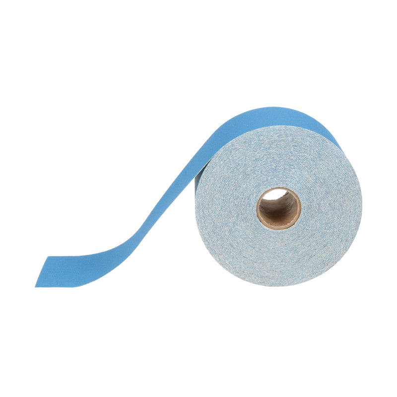 3M Blue Stikit Abrasive Sheet Roll, 36221, No Hole, 2-3/4 in x 30 yd, 180+ Grade, Automotive Sanding Roll Sandpaper for Coating Removal, Body Repair, Auto Sanding