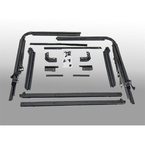 Soft Top Hardware Kit Rugged Ridge 13510.01, Factory Replacement; 87-95 Jeep Wrangler YJ