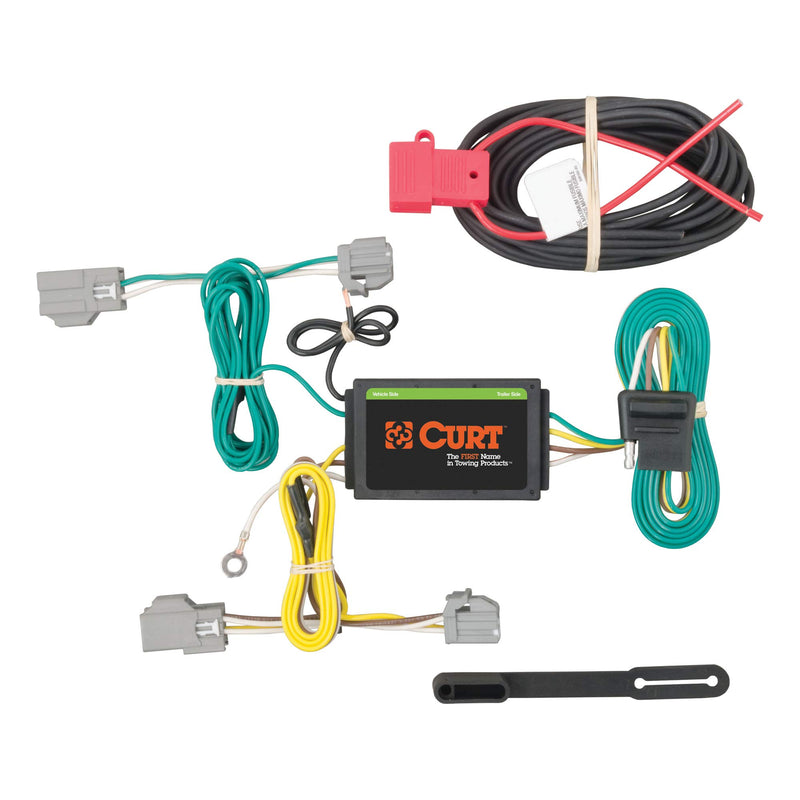 4-Pin CURT Vehicle-Side Custom Trailer Wiring Harness, Fits Select Chrysler 200