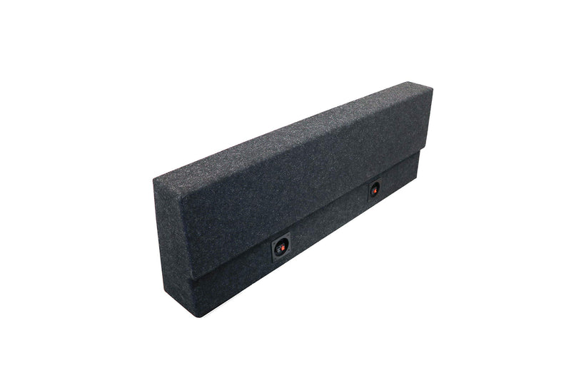 Bbox 12" Dual Sealed Carpeted Subwoofer Enclosure - Fits 2007-2013 Toyota Tundra Crew Max - Subwoofer Box Improves Audio Quality, Sound & Bass