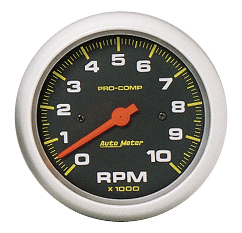 AUTO METER Pro-Comp 5161 Electric in-Dash Tachometer,3.375 in.