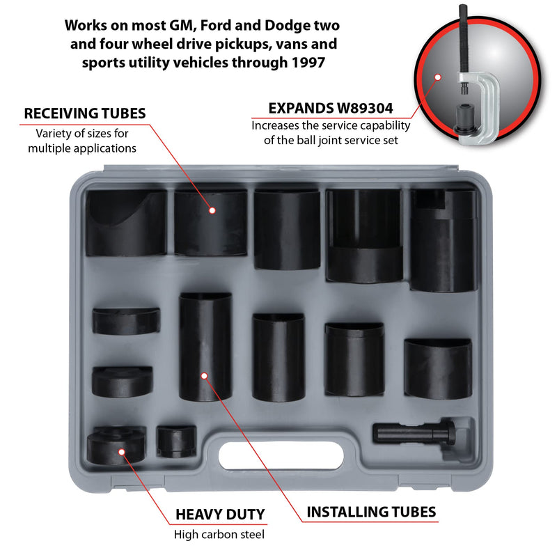 Master Ball Joint Adapter Set Performance Tool W89305