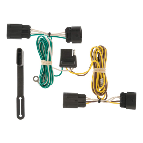 CURT 56094 Custom Vehicle-Side 4-Pin Trailer Wiring Harness, Fits Select Chevrolet Equinox, GMC Terrain