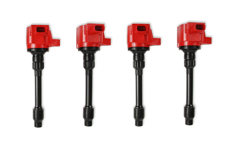 Blaster Series MSD 82494 Ignition Coils, Red, 4-pack