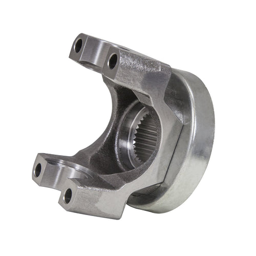 Yoke Yukon Gear & Axle (YY GM12470387) for GM 8.5/8.6 Differential GM (mech 3R) with a U/joint size and triple lip design. 2.556" snap ring span, 1.125" cap diameter. Inside snap ring.