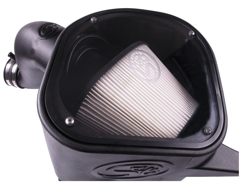 Cold Air Intake S&B Filters 75-5068D For 2013-2018 Dodge Ram Cummins 6.7L (Dry Extendable Filter)