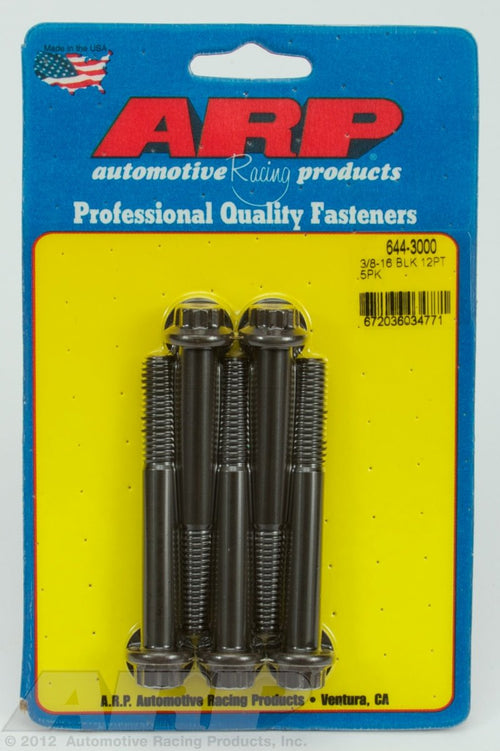 Black ARP (644-3000) Oxide Bolt