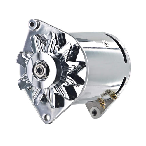 Alternator Powermaster 282155-2 Polish (PowerGEN T-Bird '56-'57 90A 12V with Lamp Term)