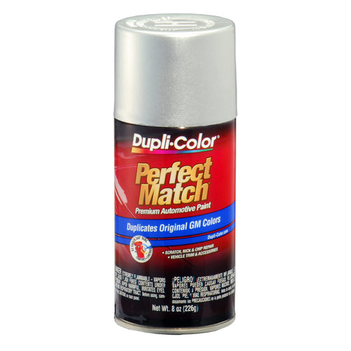 Perfect Match Dupli-Color Automotive Spray Paint – General Motors Galaxy Silver Metallic, 12 WA519F – 8 oz. Aerosol Can