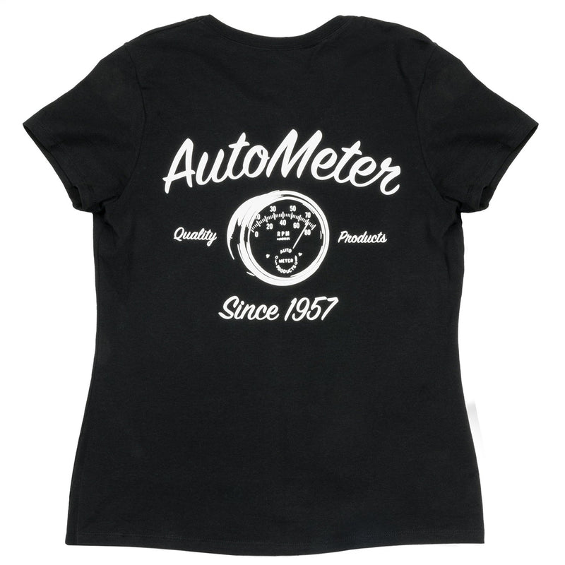 Women's AutoMeter 0423WS T-Shirt, Small, Black, Vintage