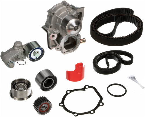 Gates PowerGrip Premium Timing Belt Component Kit with Water Pump TCKWP304ASF