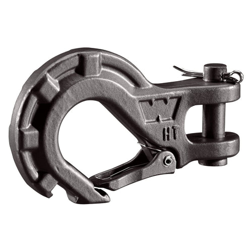 5/16" WARN Epic Steel Winch Hook: 2.5 Ton (5,000 lb) Capacity, Black