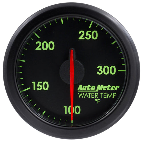 AutoMeter 9154-T 2-1/16" Water Temp,100-300`F, Airdrive, Black Auto Meter