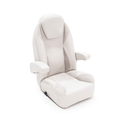 Taylormade LCI High Back Recliner Pontoon Helm Seat - Champagne
